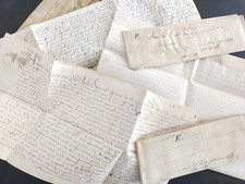 1548-1608, lot de parchemins