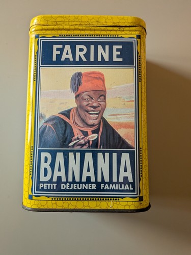 Boîte banania années 50 - boîte,