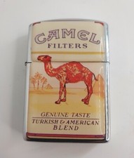RARE Briquet à essence CAMEL