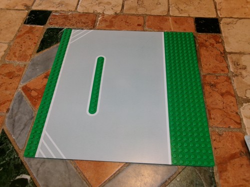 Lego plaque base - base, verte