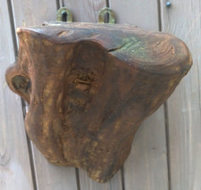 piédestal  sellette en bois