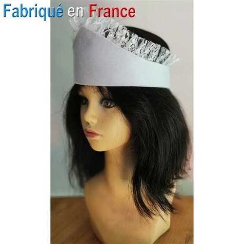 Chapeau coiffe serveuse - chapeau,, de