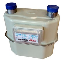 G4 U6 Diaphragm Gas meter,1",152.4mm Centres,Nat Gas,LPG,domestic household size