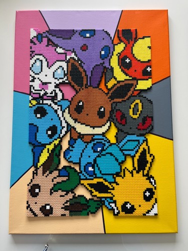Pixel art perles - pixel, repasser