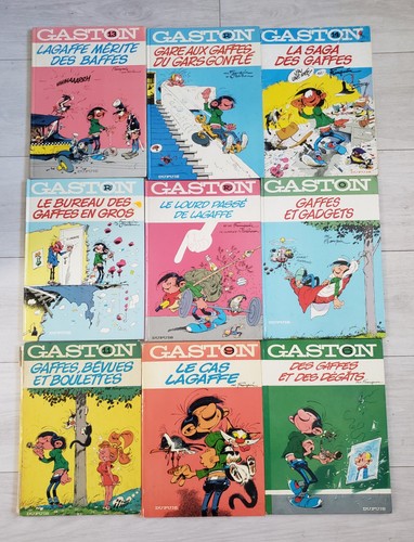 Lot bande gaston - lot, 9