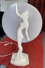Lampe ancienne Art Deco Femme