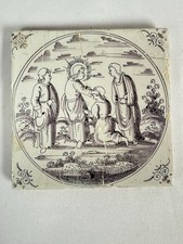 Ancien Carreau Biblique En