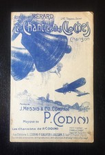 Ancienne partition "Le Chant