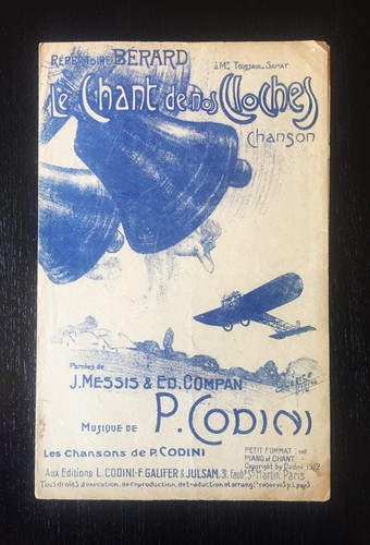Ancienne partition chant - ancienne,