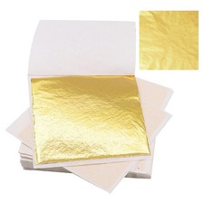 5X(200 Feuilles D'Or Feuille
