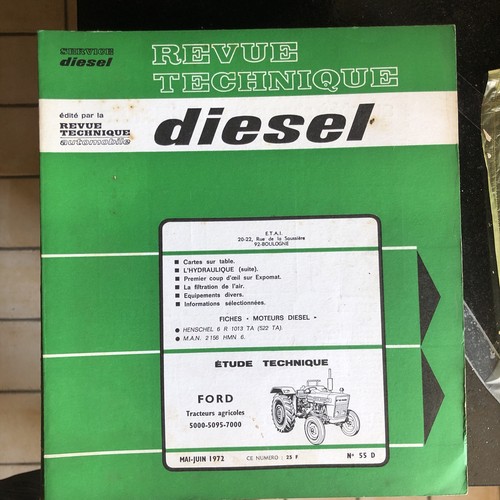 Revue technique tracteurs - technique,