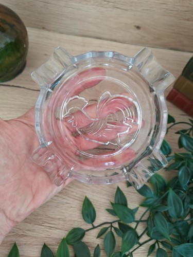 Cendrier vintage verre - cendrier,