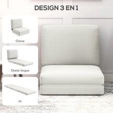 Fauteuil convertible place - 1,