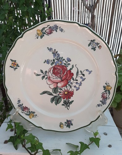 Assiette piedouche villeroy - assiette,