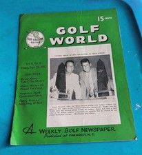 Golf World Magazine 1952 Jimmy Demaret Henry Picard 