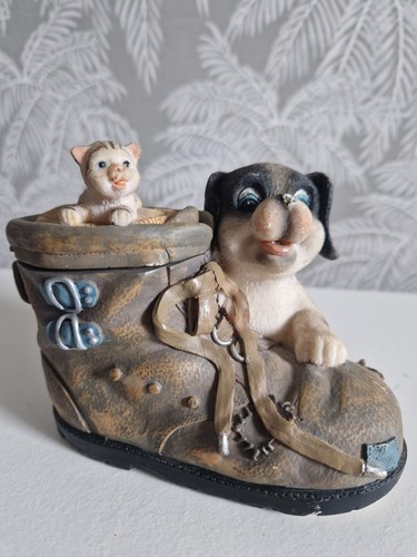 Tirelire chien chat - et,
