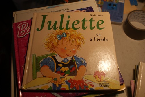 Juliette école - à, l'école