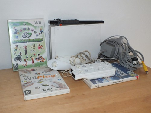 Console nintendo wii blanc - wii,