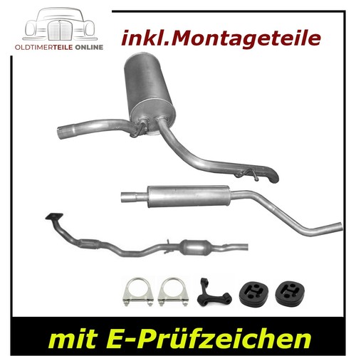 Kit pot catalyseur audi 8z0 - kit,
