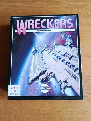 Jeu atari 520st wreckers - jeu,