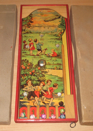Flipper antiques avec zeppelin - flipper,