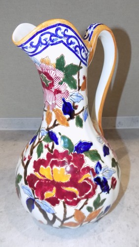 Grande aiguiere decor pivoine - grande,