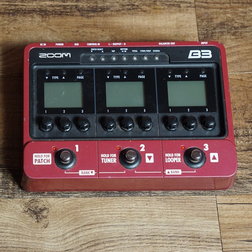 Zoom bass effects and amp - zoom,