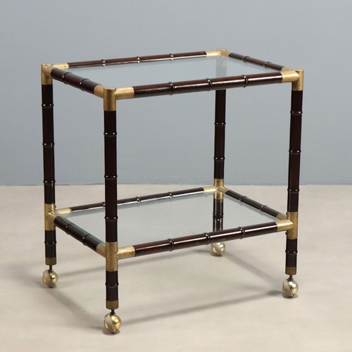 Table basse vintage bambou - vintage,