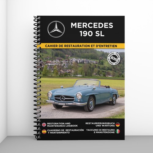 Mercedes 190 cahier de - sl,