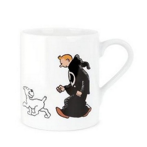 Tasse mug porcelaine tintin - tasse,