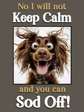 Cocker Sprocker Springer Spaniel Dog Funny Flexible Fridge Magnet Keep Calm Gift