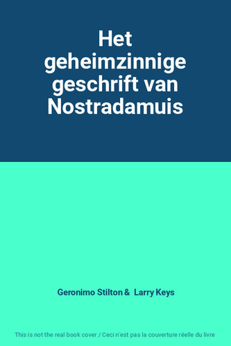 Het geheimzinnige geschrift