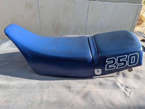 Selle bleue kawasaki klr - bleue,
