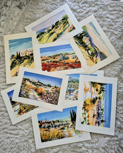 Lot lithographies - 10,