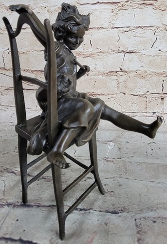 Vintage bronze figurine - vintage,