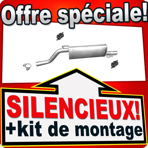 Silencieux arriere pour - silencieux,