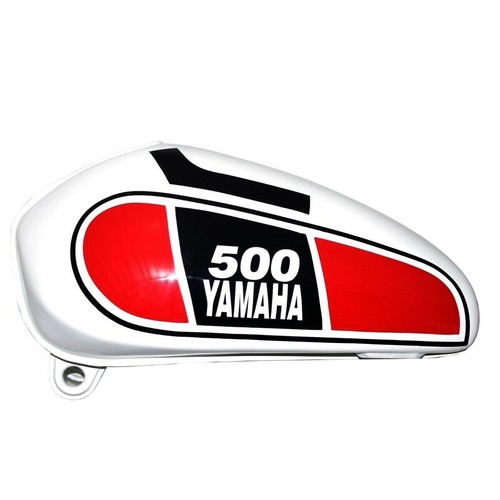 Yamaha 500 white - xt,