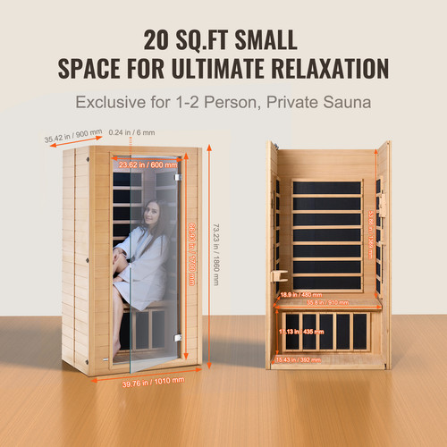 Vevor sauna infrarouge - sauna,