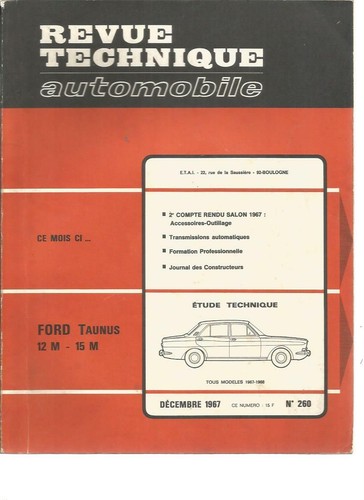 Revue technique automobile - technique,