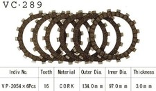 Kit Disques d'Embrayage Garnis Yz 125 1983/1987