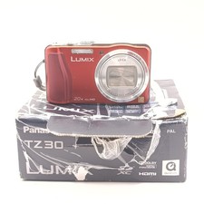 Panasonic DMC-TZ30 Digital Compact Camera 14.1MP Black Digicam CCD GPS Zoom