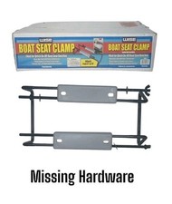 Wise Boat Seat Clamp Ideal for Jon Boat Seat Benches Adjustable 8 To 20 Inches