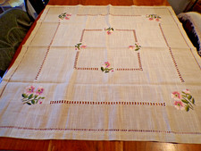 1 Petite nappe en coton beige