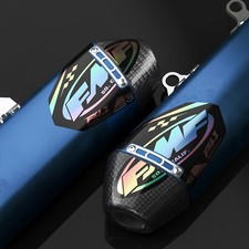 FMF Exhaust Factory 4.1 Decals  (Holographic/Black) 2 PACK