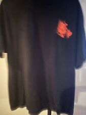 Bite Me BBQ (Wichita KS) pink font t-shirt, size L