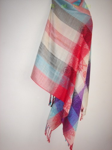 Jolie grande echarpe pashmina - jolie,
