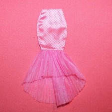 Vintage Mattel Barbie Doll Pink Tulle Skirt