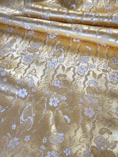 N11 tissu lampas damassé - tissu, en