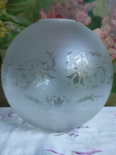 Ancien gros globe - en, verre