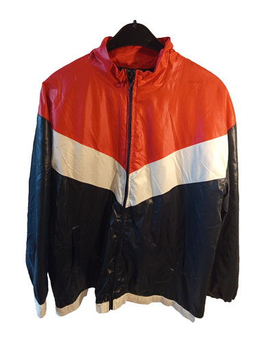 Veste coupe vent tricolore - veste, coupe-vent